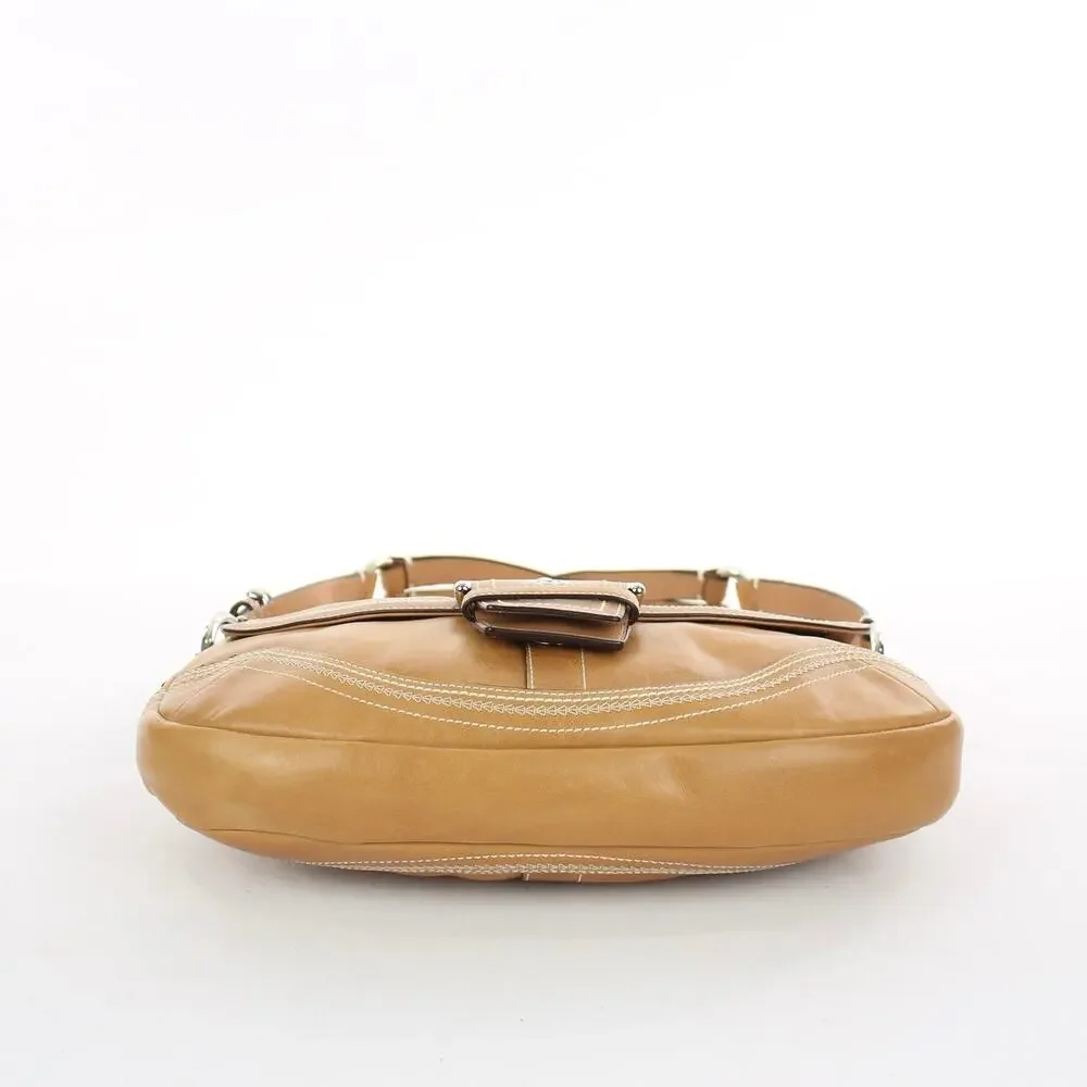 Coach Y2K Vintage Tan Soho Leather Shoulder Bag